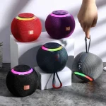 T&G TG683 Mini Portable Outdoor Wireless Bluetooth Speaker with LED Atmosphere Light - Image 2