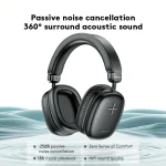 awei AT6 Wireless Bluetooth V5.4 Hi-Fi Stereo Headphones - Image 2