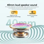 awei AT6 Wireless Bluetooth V5.4 Hi-Fi Stereo Headphones - Image 4