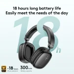 awei AT6 Wireless Bluetooth V5.4 Hi-Fi Stereo Headphones - Image 6