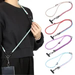 8mm 3 in 1 Anti-lost Strap Phone Crossbody Splicing Lanyard - Image 2