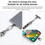 8mm 3 in 1 Anti-lost Strap Phone Crossbody Splicing Lanyard - Image 3
