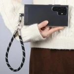 Pearl Silver Metal Buckle Phone Wrist Strap Phone Short Lanyard - Image 7