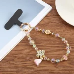 True Lover Knot Bead Chain Anti-Lost Phone Short Lanyard