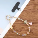 True Lover Knot Bead Chain Anti-Lost Phone Short Lanyard - Image 2