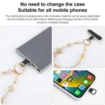 True Lover Knot Bead Chain Anti-Lost Phone Short Lanyard - Image 5