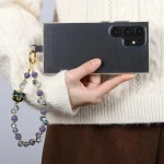 Cat Eye Bead Chain Anti-Lost Phone Short Lanyard - Image 7