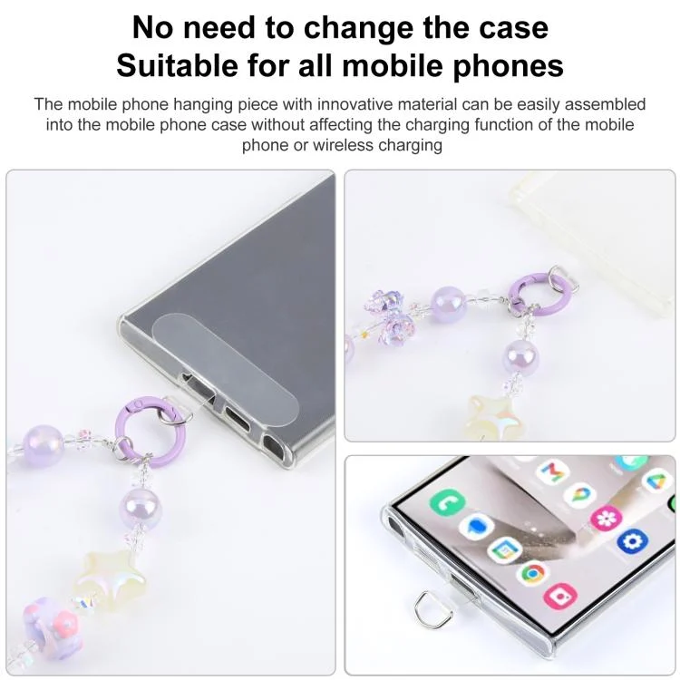 EDA0075131_B4.webp Spiral Bead Chain Phone Anti-lost Short Lanyard - Image 5