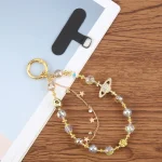 Tassels Diamond Chain Phone Anti-lost Short Lanyard - Image 2