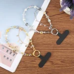 Tassels Diamond Chain Phone Anti-lost Short Lanyard - Image 3