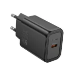 hoco N62 PD30W Type-C Single Port Charger, EU Plug