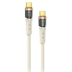 awei CL-229C Type-C to Type-C 100W with Chip Braid Fast Data Charging Cable, CL-229C 1.2m