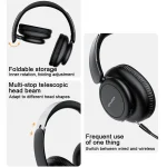 awei A996 Pro Wireless Bluetooth / AUX V5.3 ANC Headphones - Image 2