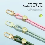 DUX DUCIS Garden Series Tile Pattern Adjustable Crossbody Phone Lanyard - Image 4