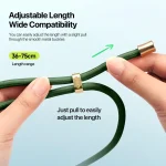 DUX DUCIS Garden Series Tile Pattern Adjustable Crossbody Phone Lanyard - Image 5