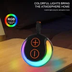 Portable Outdoor RGB Light Bluetooth Speaker Desktop Subwoofer - Image 5