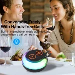 Portable Outdoor RGB Light Bluetooth Speaker Desktop Subwoofer - Image 7