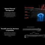 ONE-NETBOOK OneXPlayer F1 Pro 7 inch Handheld Game Console, Windows 11 AMD Ryzen 7 8840U, 8840U 32GB+1TB, 8840U 32GB+2TB - Image 6