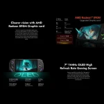 ONE-NETBOOK OneXPlayer F1 Pro 7 inch Handheld Game Console, Windows 11 AMD Ryzen AI 9 HX 370 CPU, AI9-370 32GB+2TB, AI9-370 64GB+2TB, AI9-370 64GB+4TB - Image 3