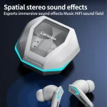 Lenovo TG102 AI Intelligent Noise Reduction Game BT 5.4 Wireless Earphones - Image 3