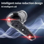 Lenovo TG102 AI Intelligent Noise Reduction Game BT 5.4 Wireless Earphones - Image 4