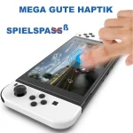 2.5D High Aluminum Tempered Glass Screen Protector, For Nintendo Switch OLED, For Nintendo Switch - Image 5