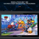 PROJECT X Handheld Game Console 4.3 inch Screen ATM 7051 CPU - Image 4