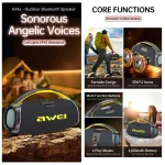 awei KA16 60W Portable Outdoor Bluetooth Speaker, KA16 - Image 2