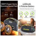 awei KA16 60W Portable Outdoor Bluetooth Speaker, KA16 - Image 3