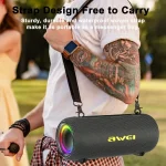 awei KA33 Portable Outdoor Waterproof Bluetooth Speaker Subwoofer, KA33 - Image 4