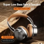 A53 Over-Ear Retro Metal ANC Active Noise Reduction Bluetooth Headset - Image 3