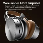 A53 Over-Ear Retro Metal ANC Active Noise Reduction Bluetooth Headset - Image 7
