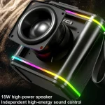 awei KA3 15W Portable Bluetooth Speaker with RGB Light, KA3 - Image 7