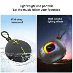 awei KA6 8W Portable Bluetooth Speaker with RGB Light, KA6 - Image 6