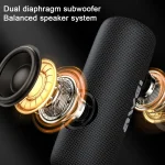 awei KA8 7W Portable Bluetooth Speaker with RGB Light, KA8 - Image 8