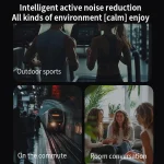 Dmooster D19 Pro ANC and EDC Noise Reduction Bluetooth Headphones - Image 8