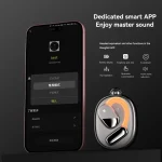 Dmooster D72 OWS Ear-Mounted ANC Noise Reduction Bluetooth Earphones - Image 7