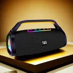 T&G TG417 40W Portable Outdoor Bass Dual Microphone Wireless Bluetooth Speaker - Image 2
