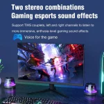 M2 Portable RGB Light Smart Bluetooth Speaker Magnetic Speaker Phone Holder, M2(Black), M2(White) - Image 6