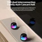 M88 Portable Gyro RGB Atmosphere Light Bluetooth Speaker Subwoofer, M88 - Image 7