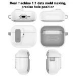 Automatic Switch Lock Bluetooth Earphone Shockproof Protective Case, For AirPods 4, For AirPods Pro 2 - Image 3