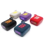 T&G TG445 Portable Stereo Subwoofer Bass RGB Light Wireless TWS BT Speaker - Image 2