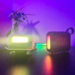 T&G TG445 Portable Stereo Subwoofer Bass RGB Light Wireless TWS BT Speaker - Image 7