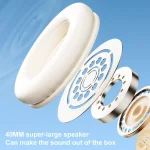 Original Lenovo TC3307 Folding Bluetooth Headphones, TC3307 - Image 3