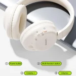 Original Lenovo TC3307 Folding Bluetooth Headphones, TC3307 - Image 7
