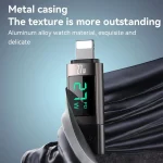 Yesido GS25 27W USB-C / Type-C to 8 Pin Aluminum Alloy Digital Display Adapter, Type-C to 8 Pin - Image 7