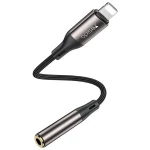 Yesido YAU45 8 Pin to 3.5mm Aluminum Alloy Audio Adapter, YAU45