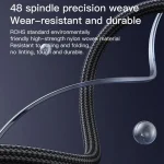 Yesido CA129C 18W 3A USB to USB-C / Type-C Charging Data Cable, Length: 1.2m, CA129C - Image 8