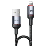 Yesido CA129L 12W 2.4A USB to 8 Pin Charging Data Cable, Length: 1.2m, CA129L