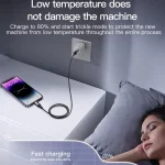 Yesido CA129L 12W 2.4A USB to 8 Pin Charging Data Cable, Length: 1.2m, CA129L - Image 7